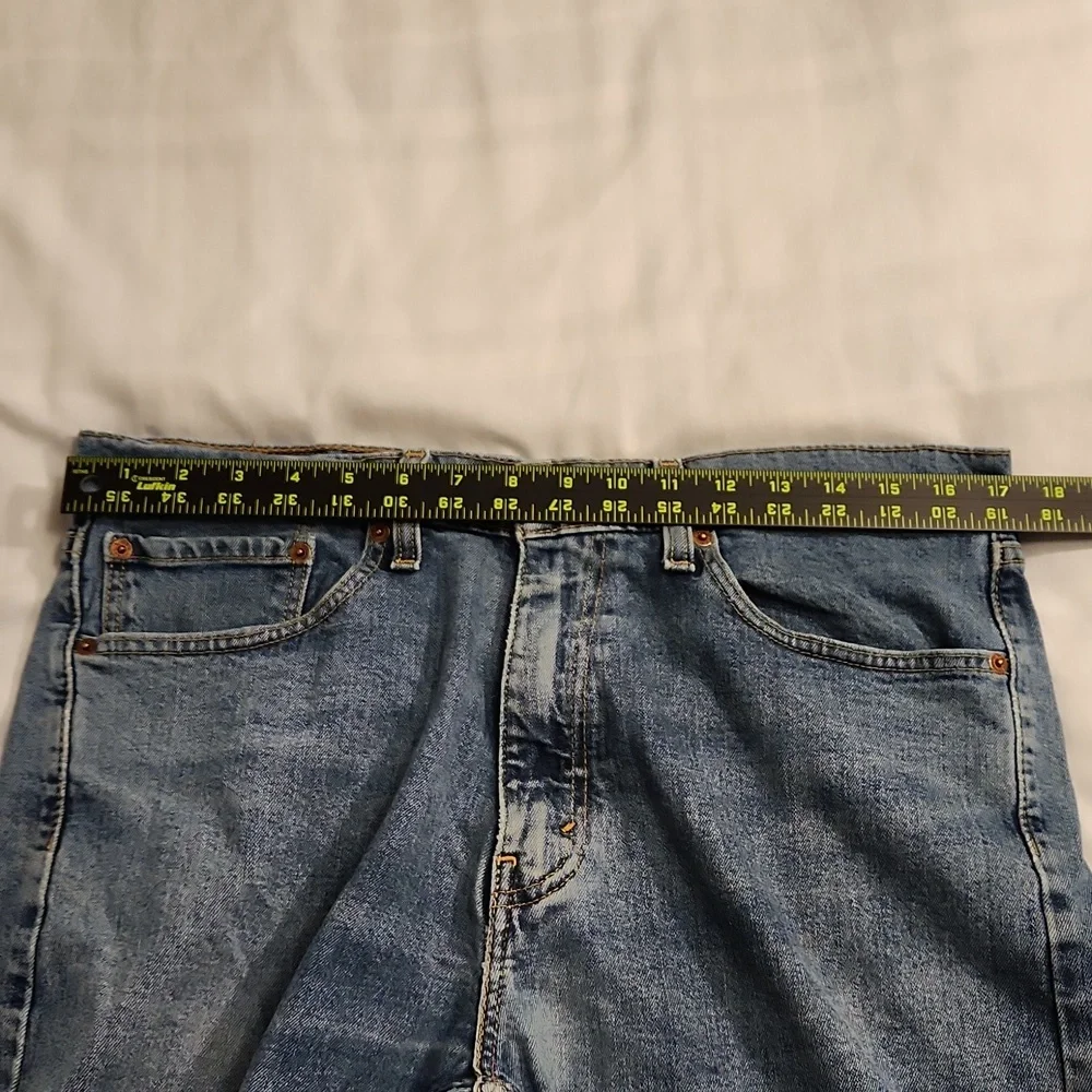 Levi's jeans 505 Regular fit straight men's 36x30‎ blue denim red tab